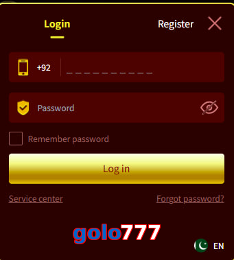 Golo777 login preview